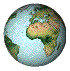 rotating globe